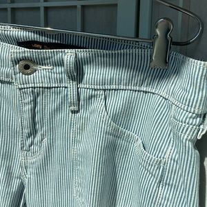 Vintage LEVI’s striped denim jeans